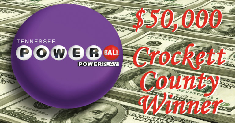 $50,000 winning lottery ticket purchased in Crockett