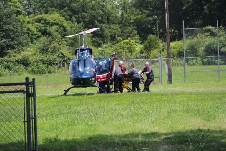 One airlifted in ATV accident