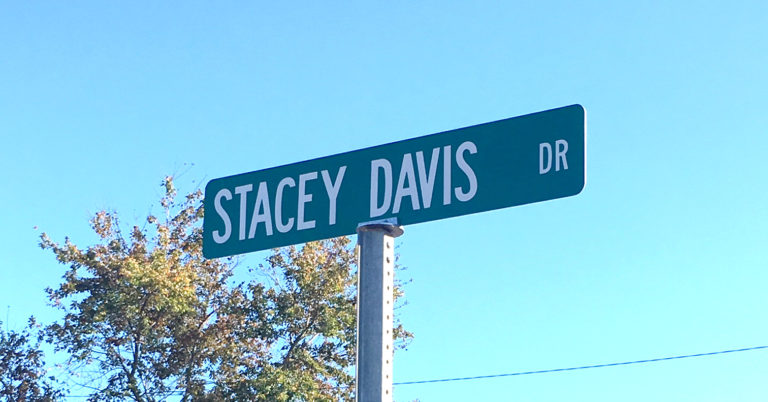 Road named in memory of former Bells educator