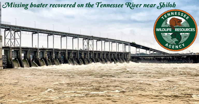 MISSING BOATER RECOVERED ON THE TENNESSEE RIVER NEAR SHILOH