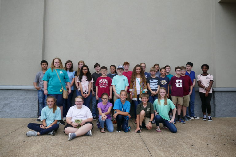 Crockett County Middle School students celebrate a summer of reading