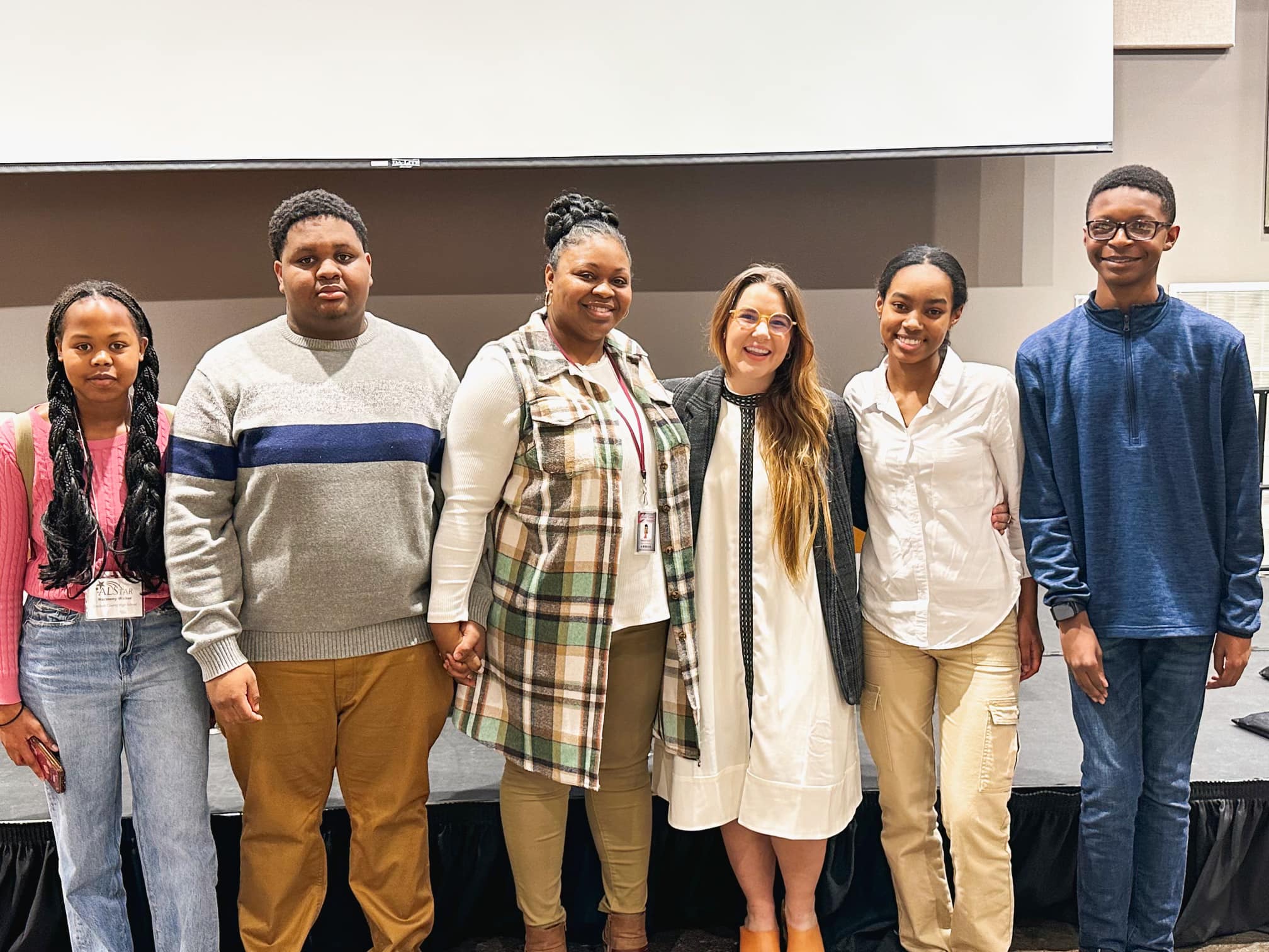 Crockett Students Represent School at African American Youth Leadership Summit